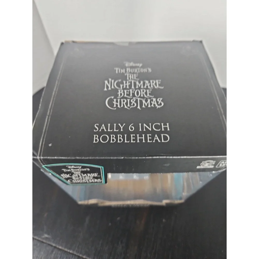 The Nightmare Before Christmas Sally 6 inch Bobblehead figure Disney boxed  New